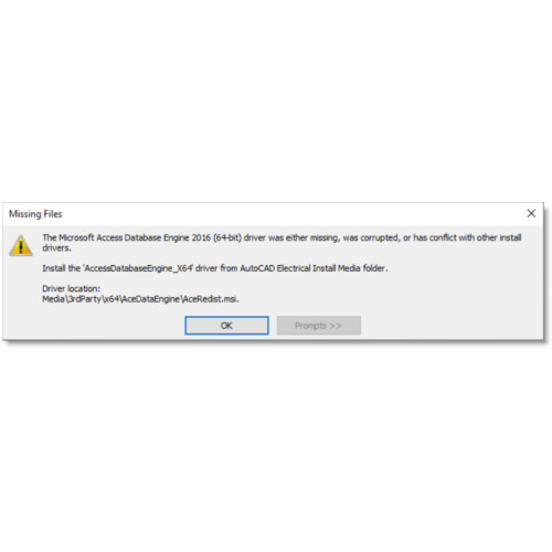 Не удается найти драйвер Microsoft Access Database Engine 2016 (64-разрядная версия)