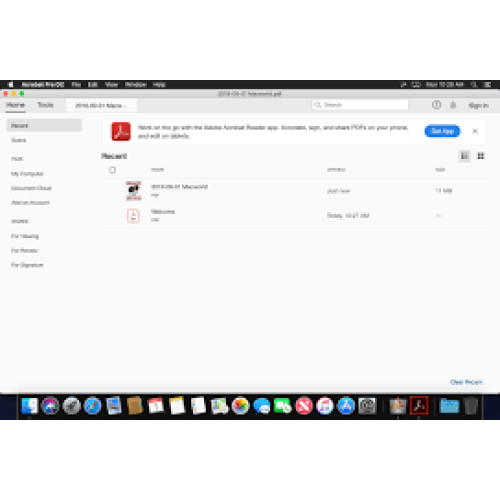 Налаштування Adobe Acrobat Standard DC