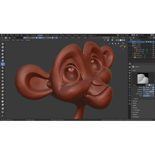 Установка Blender