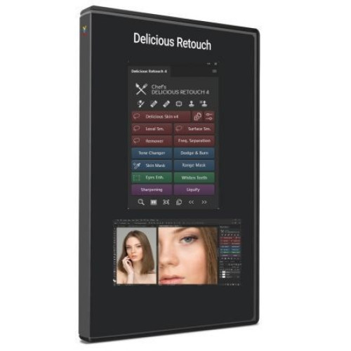 Установка Delicious Retouch