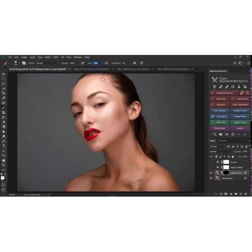 Установка Delicious Retouch