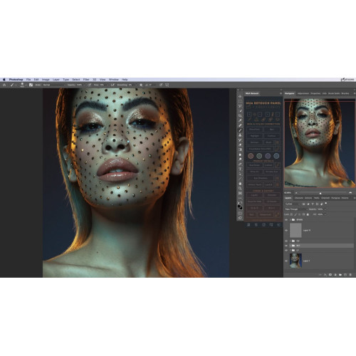 Установка MUA Retouch Panel Установка MUA Retouch Panel