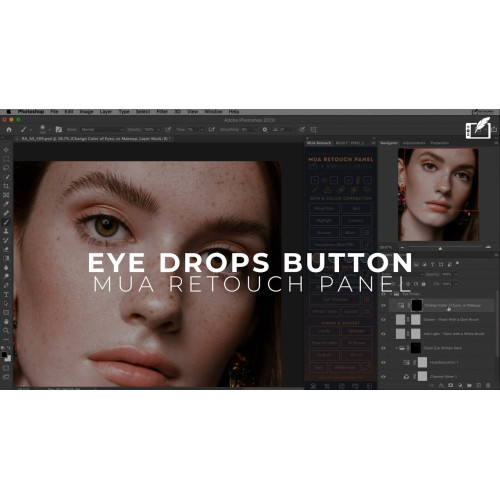Установка MUA Retouch Panel Установка MUA Retouch Panel