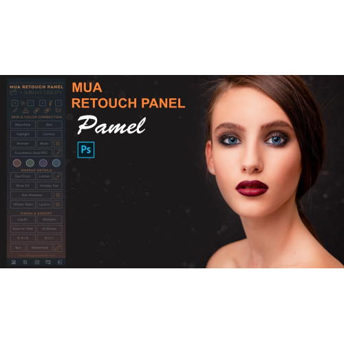 Установка MUA Retouch Panel Установка MUA Retouch Panel