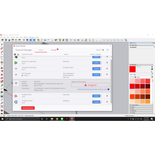 Встановлення плагіну MindSight Studios SketchPlus для SketchUp