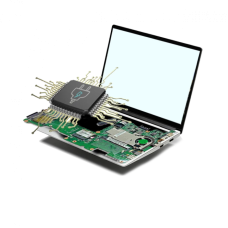 Ремонт материнської плати з заміною мікросхем живлення ноутбука Msi